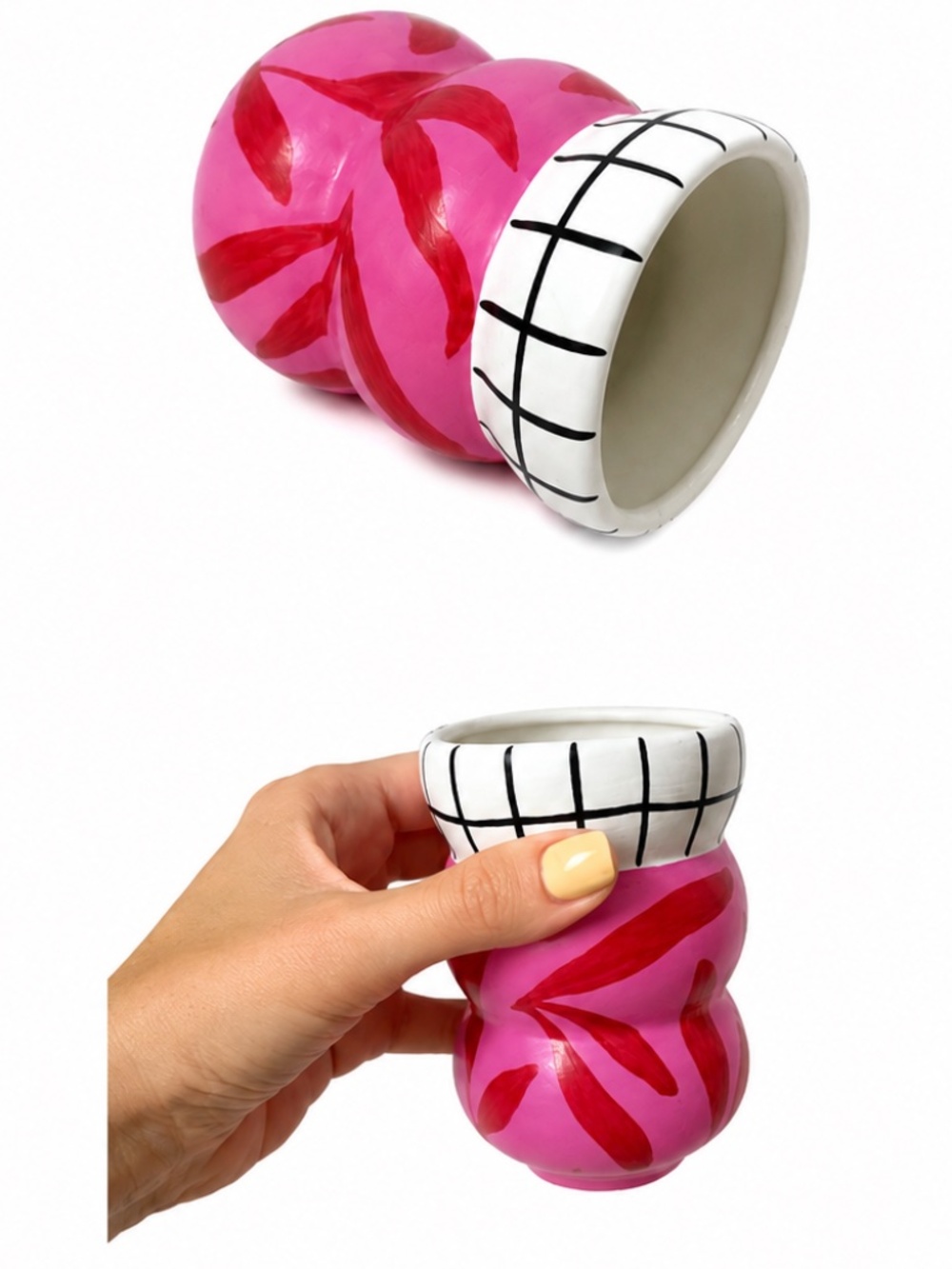 Hand painted ceramic
